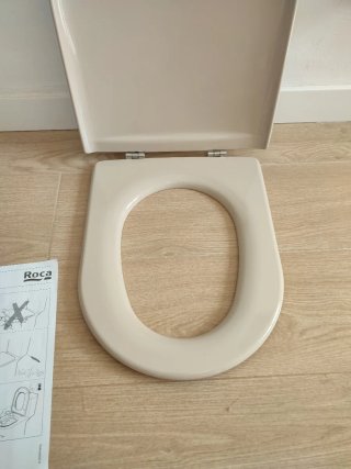 Tapa WC Roca Beige Plástico