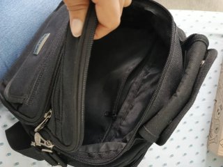 Bolso bandolera BAOLUO negro