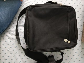 Bolso bandolera BAOLUO negro