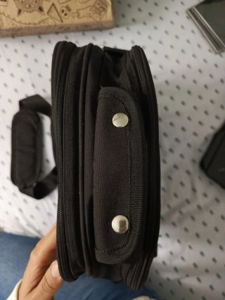 Bolso bandolera BAOLUO negro