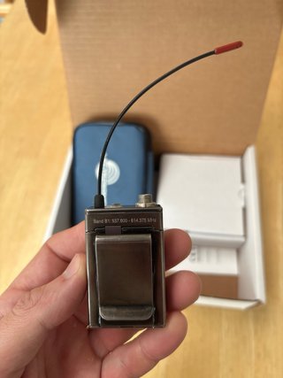 Transmisor Lectrosonics SSM miniatura. Band B1
