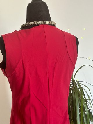 Vestido ajustado rojo
