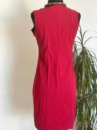 Vestido ajustado rojo