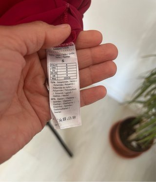 Vestido ajustado rojo