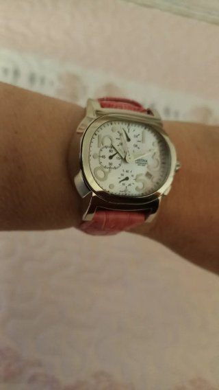 Reloj Festina Cronógrafo Rosa y Plateado