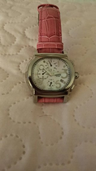 Reloj Festina Cronógrafo Rosa y Plateado