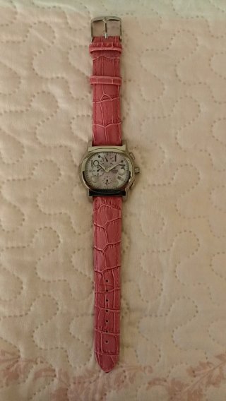 Reloj Festina Cronógrafo Rosa y Plateado