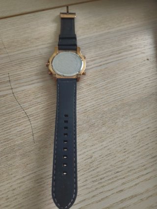 Orologio Cronografo Uomo ZZERO Nero/Oro
