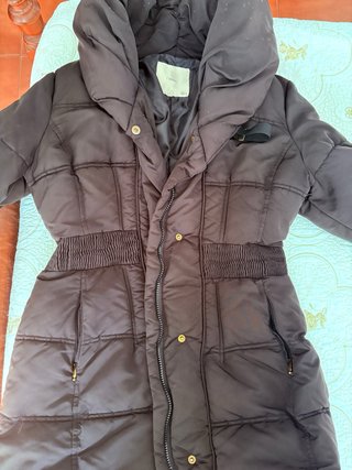 Chaquetón mujer talla L marrón