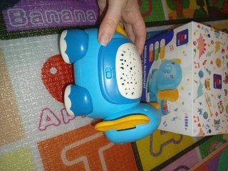 Elefante musical proyector luces y sonidos