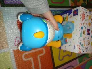 Elefante musical proyector luces y sonidos