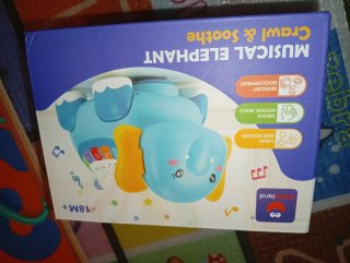 Elefante musical proyector luces y sonidos
