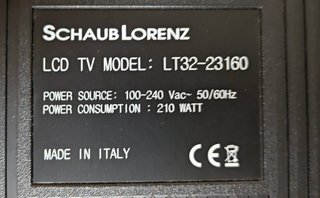 Schaub Lorenz LT32-23160 Cavo Flat TV LVDS pannell