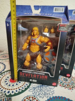 Lote figuras He-Man y Skeletor.