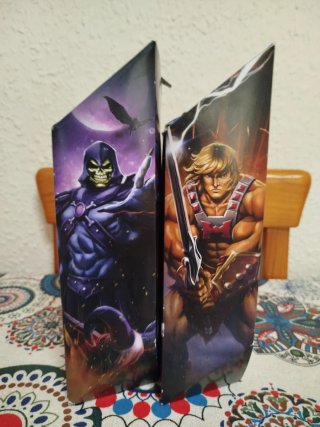 Lote figuras He-Man y Skeletor.
