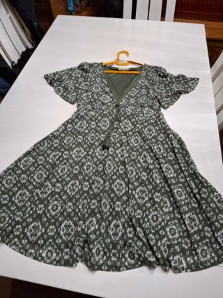 Vestido Verano Springfield Verde