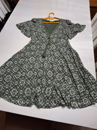 Vestido Verano Springfield Verde