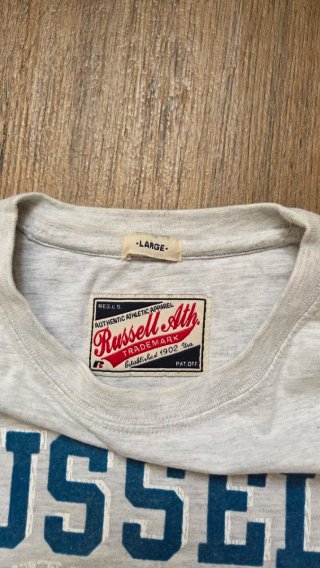 Camiseta Russell Athletic gris talla L