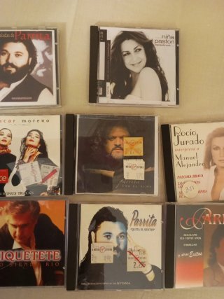 Lote 9 CDs Música Latina Pop Rock