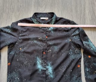 Camisa Estampada Mujer  Estampado de la galaxias