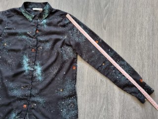 Camisa Estampada Mujer  Estampado de la galaxias