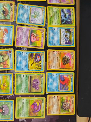 Lote 32 Cartas Pokémon Colección Fossil