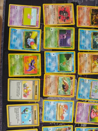 Lote 32 Cartas Pokémon Colección Fossil