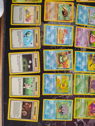 Lote 32 Cartas Pokémon Colección Fossil