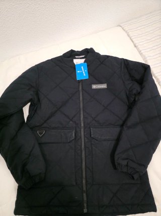 Parka Columbia Negra Hombre