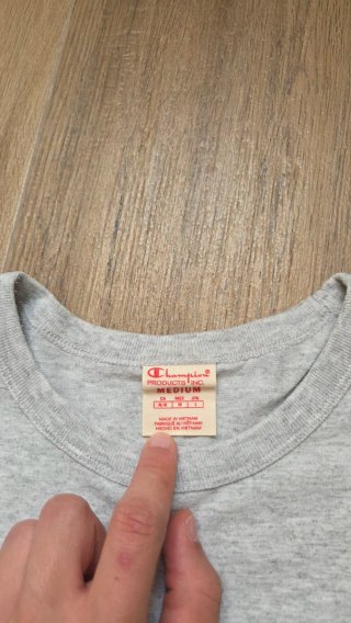 Camiseta Champion Gris