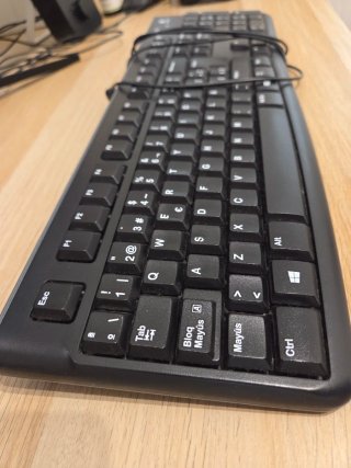 Teclado Logitech K120 Negro