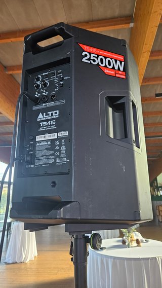 Equipo de Sonido Alto 10.000W Negro