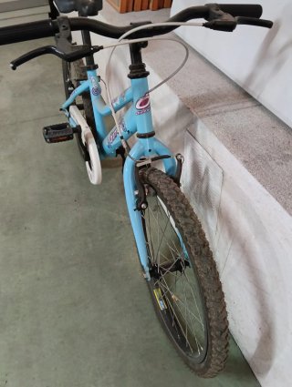 Bicicleta Infantil Azul