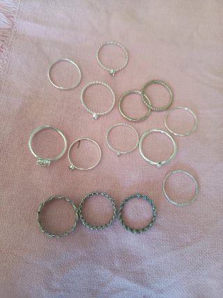 Lote de anillos