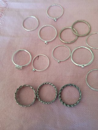 Lote de anillos