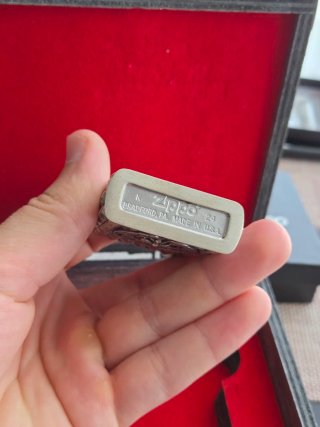 Zippo Cruz Hecho a Mano