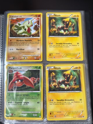 Cartas Pokémon Variadas