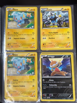 Cartas Pokémon Variadas