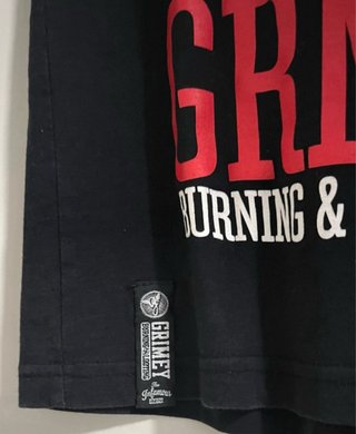 Camiseta GRIMEY FUCK FAME Negra Talla S