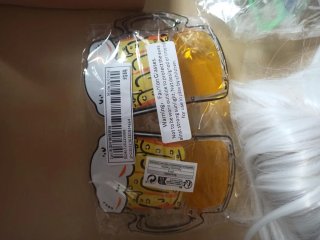 Set 6 occhiali Shein + parrucca