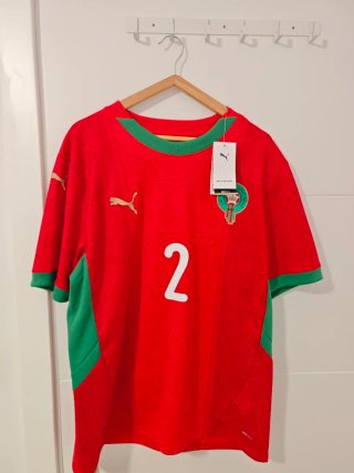 Camiseta Oficial Marruecos Hakimi #2 Talla L