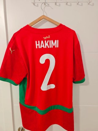 Camiseta Oficial Marruecos Hakimi #2 Talla L