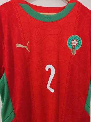 Camiseta Oficial Marruecos Hakimi #2 Talla L