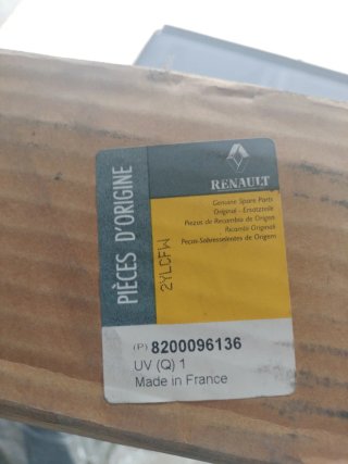 Bandeja trasera Renault Kangoo