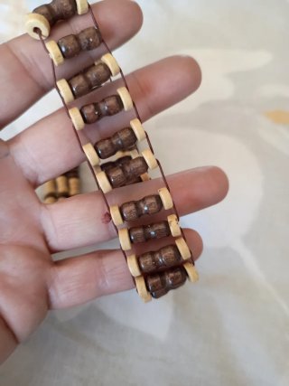 Pulseras de madera