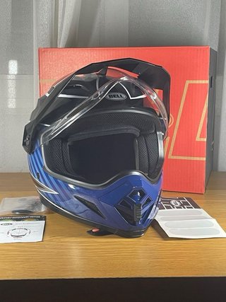 Bell MX-9 Adventure Mips Dalton negro azul Talla L