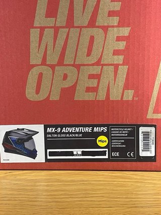 Bell MX-9 Adventure Mips Dalton negro azul Talla L