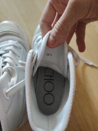 Zapatillas Jimmy Choo Beige/Blanco