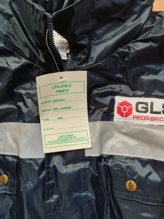 Parka impermeable GLS azul