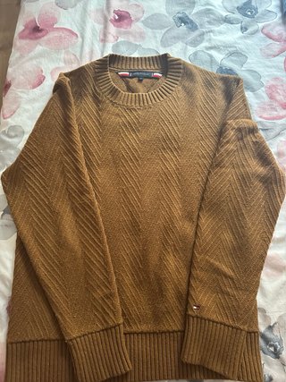 Jersey de punto Tommy Hilfiger marrón
